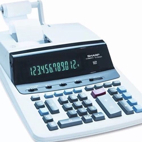 Sharp VX2652H Two-Color Printing Calculator