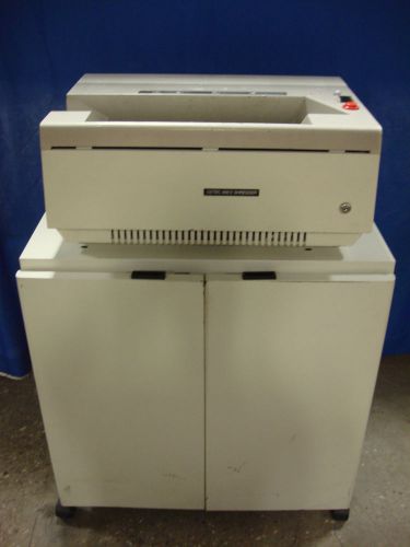 OZTEC 800I COMMERCIAL HEAVY DUTY STRIP PAPER SHREDDER 43 SHEETS P3156580