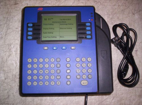 Kronos 4500 digital time clock w/ ethernet flash 8602800-853 guaranteed working for sale