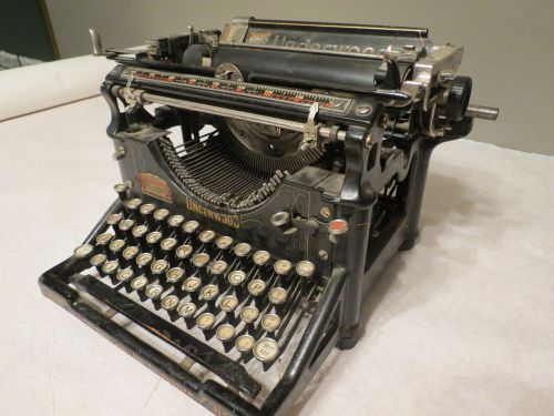 Underwood Standard Typewriter No 5 Chicago Mechanical Writing Machine 1914 Date