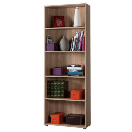 Libreria alta in kit ufficio studio cinque vani rovere sonoma lb2886 l70h197p30 for sale