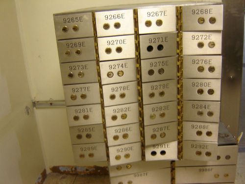 SAFE DEPOSIT BOX UNIT, 28 BOXES