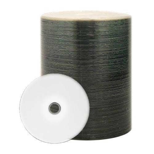 100 Taiyo Yuden 52x CD-R White Inkjet Hub Printable CDR