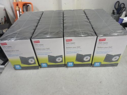 Staples DVD empty cases 25 Count