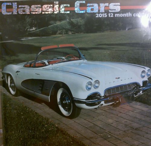 2015 CLASSIC CARS 12 x 12 New