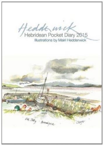 2015 HEDDERWICK HEBRIDEAN HARDBACK POCKET DIARY