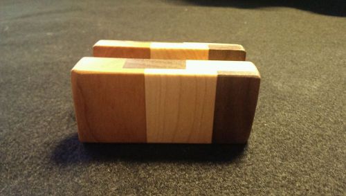 Hardwood Business Card Holder