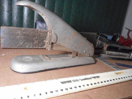 vintage stapler Giant Retro Sweedish made large decorative desk decor a Looker