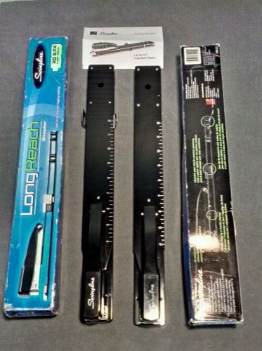 2 Swingline Long Reach Staplers Model 34121 Free Shipping