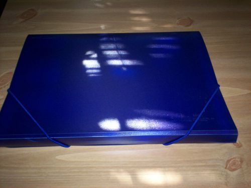 Office Product Better Canoga Park 50431 Midnight Blue Portfolio Plastic School