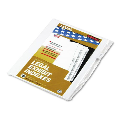 90000 Series Legal Exhibit Index Dividers, 1/10 Cut Tab, &#034;Exhibit C&#034;, 25/Pack