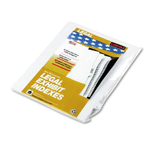 90000 Series Legal Exhibit Index Dividers, Side Tab, Printed &#034;21&#034;, 25/Pack