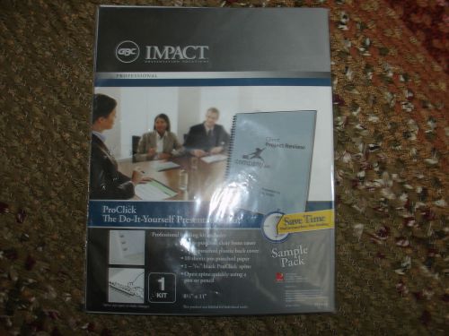 GBC Impact Presentation solutions ProClick Presentation Kit