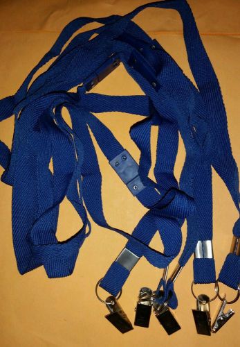 Lanyards 5 piece Lot Breakaway with Alligator Clip