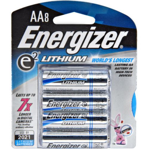 ENERGIZER-BATTERIES L91BP-8 ENERGIZER LITHIUM AA