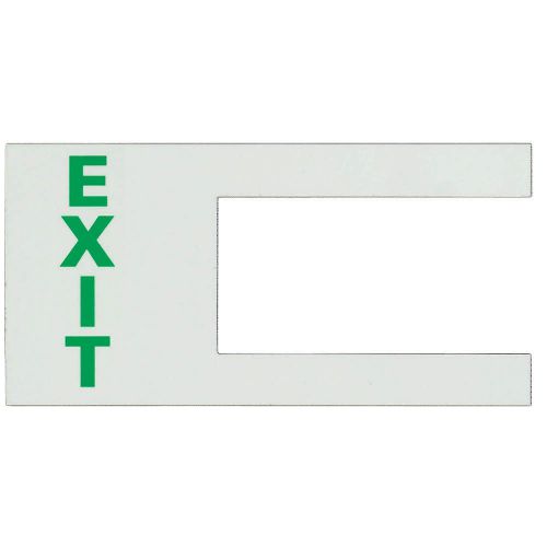 Door Marking Tape, 10In W, 6In L 114921