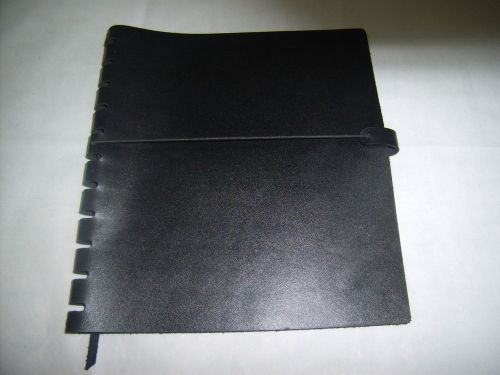 Judd&#039;s nice black leather levenger circa notebook for sale