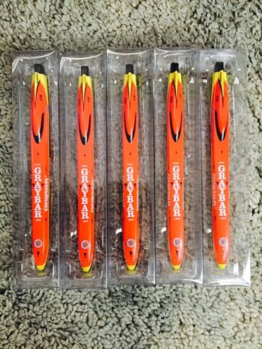 Graybar Streamliner Electric Lot Of 5 Ink Pens Pat Rummerfield Boat 278