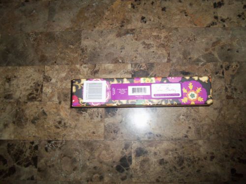 VERA BRADLEY PENCILS AND SHARPENER SET NO.2 PENCILS FLORAL DESIGN