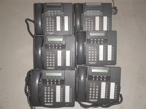 AVAYA 6416D+M PHONES LOT OF 6