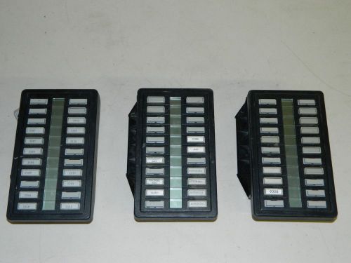 NORTEL MERIDIAN M22 BUTTON ADDON KEY EXPANSION MODULE, NT2K22XH03    ---3x UNITS