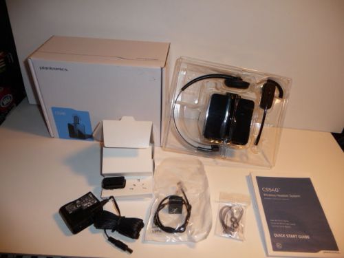 Plantronics CS540 Convertible Wireless Headset System  New  With Box