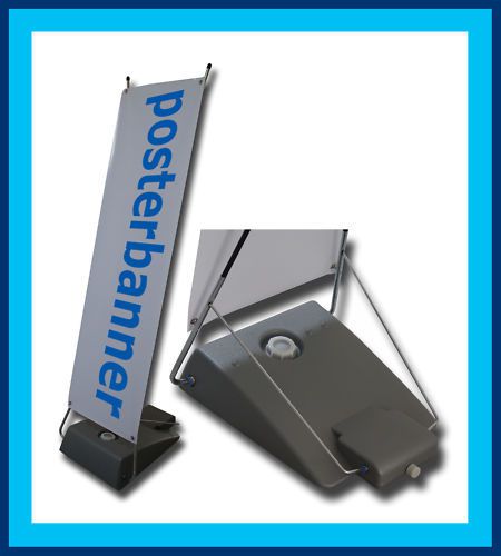 OUTDOOR Banner DISPLAY inklusive DRUCK 45 x 160 cm