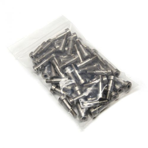 50 new 316 stainless steel 1/4&#034;-20x5/8&#034; shoulder socket head cap screws for sale