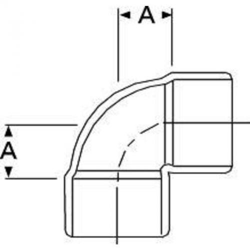 Copper Elbow 90 Deg Short 1/4&#034; 2009 National Brand Alternative Copper Fittings