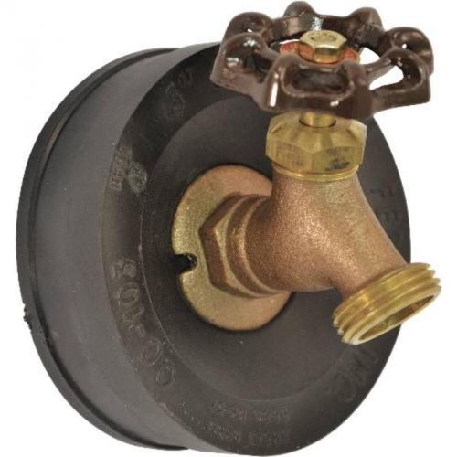 Fernco Quick Cap With Hose Bibb 3&#034; HBC-3 Fernco Abs - Dwv Couplings HBC-3