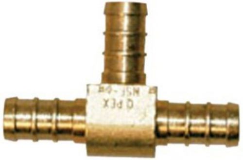 NEW Flair-It 41150 3/8&#034; X 3/8&#034; X 3/8&#034; Q-PEX Brass Tee