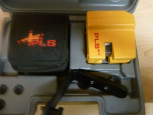 Pacific laser level  PLS180-TOOL Laser Line/Plumb/Level/Square w/Bracket &amp; Case