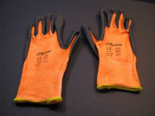 Zone-Defense Extra Large Mechanical Automotive Work Gloves@Kevlar