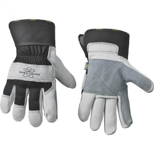 GLV WRK ONE SZ RUBBERIZED SFTY CUSTOM LEATHERCRAFT Gloves - Leather Palm 2050