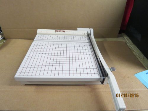 Heavy Duty Boston 2612 - 12&#034; Paper Cutter! USED!