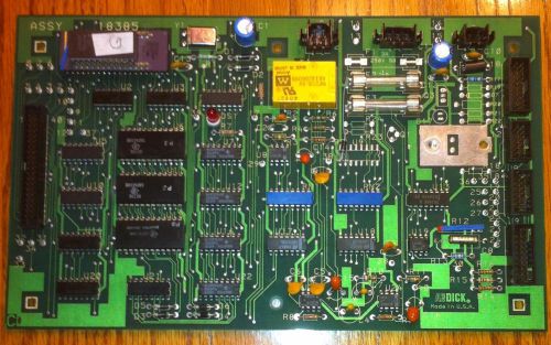 Repaired A.B. AB DICK MAIN CIRCUIT BOARD 18385/18490 9815/9820 9840/9850