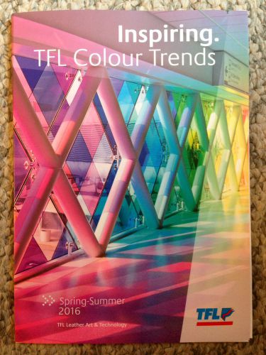 TFL COLOR TRENDS CATALOG Spring-Summer 2016. New!