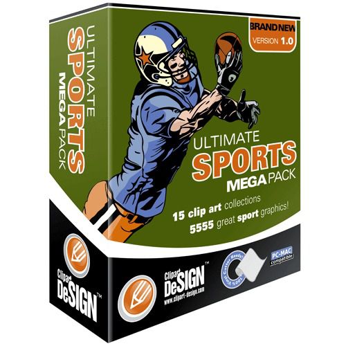 SPORT CLIPART -VINYL CUTTER VECTOR ART -SCREEN PRINTING