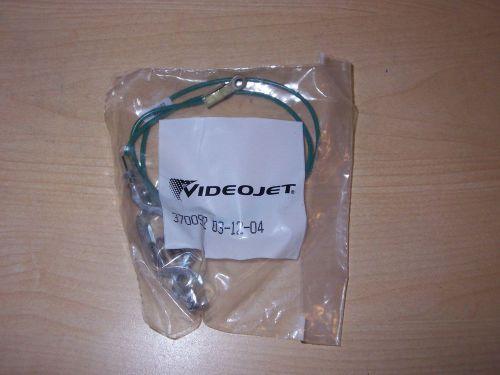 New videojet 370092 grounding cable with clamp for sale