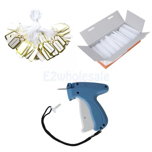 Garment standard label price tag gun +5000 25mm barbs +500 label tie strings for sale