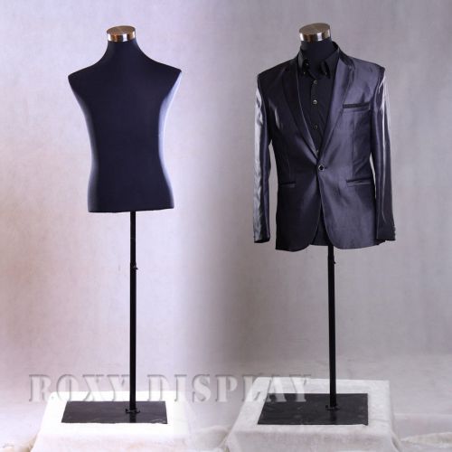 Male Mannequin Manequin Manikin Dress Body Form #33M02+BS-05BK