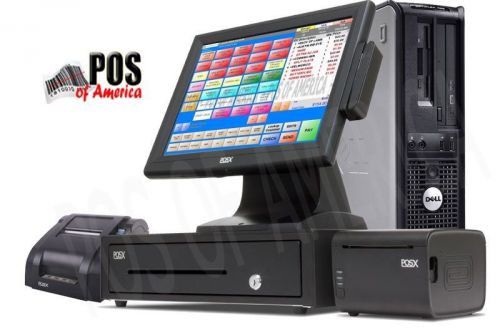 pcAmerica RPE Restaurant PRO Express 1 POS Station POS Pizza Bar System NEW