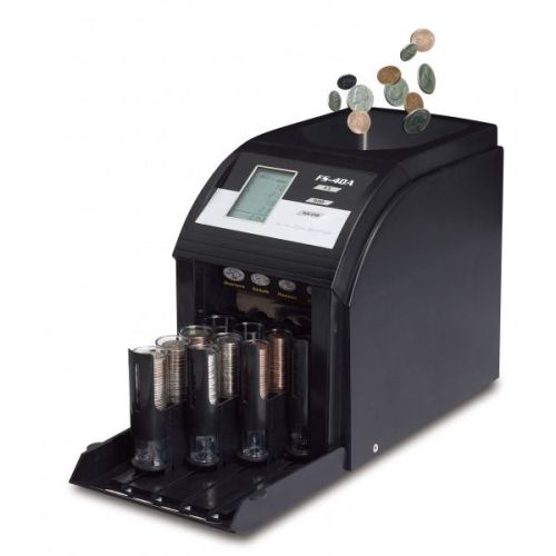 Royal sovereign digital 4-row electric coin sorter for sale