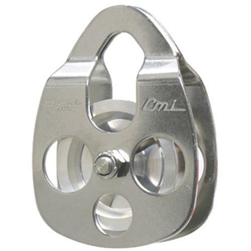 Tree climbers pulley w/ stainless steel side plates,tensile strength 8,500 lbs for sale