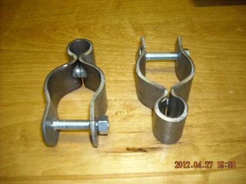 Gate Hinge 1 Set Of 2 HD Hinges 1-5/8&#034; Dia Gate Half Complete With Bolt