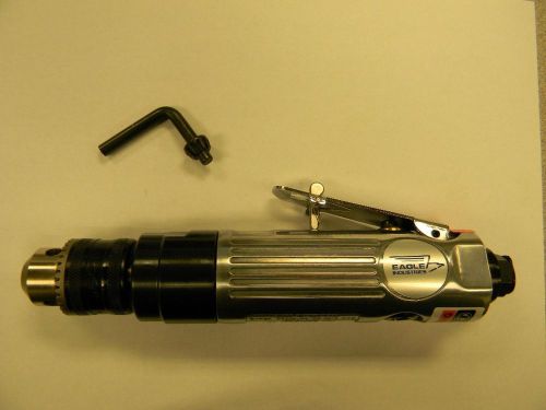 Eagle 7100 3/8&#034; Inline Air Drill 1/4&#034; NPT General Duty Non Reversible, 1500 RPM