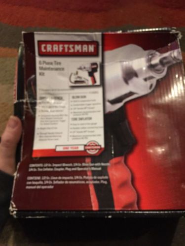 Craftsman 6 Piece Tire Maintenance Impact Wrench