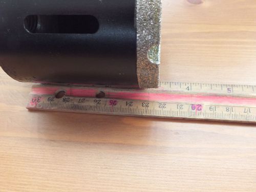 Diamond Core Drill D=4&#034;, 3&#034; long