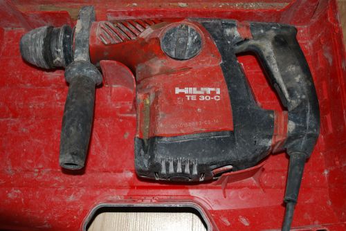 hilti te 30-c combination hammer drill