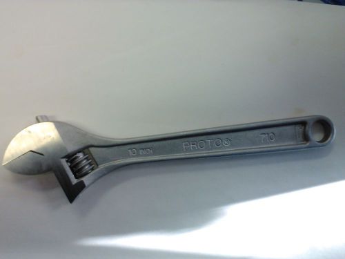 10&#034; proto 710 adjustable wrench (250mm) for sale